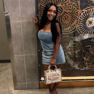 EB Denim Blue Mini Dress